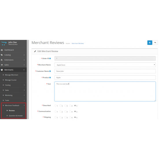 Multi Merchant / Dropshipper Advance Rating And QA 3.0