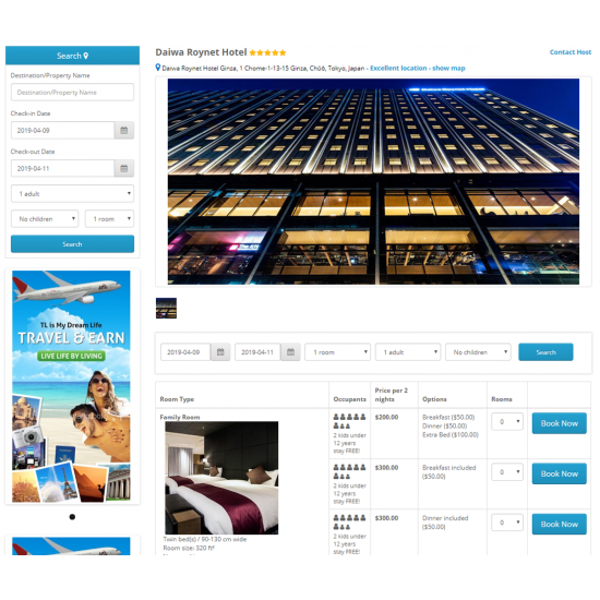 Booking Marketplace System