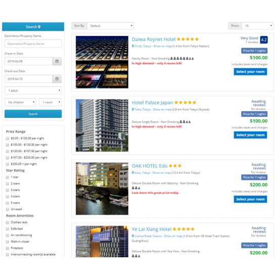 Booking Marketplace System