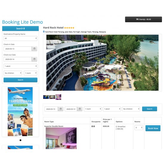 Booking Lite System