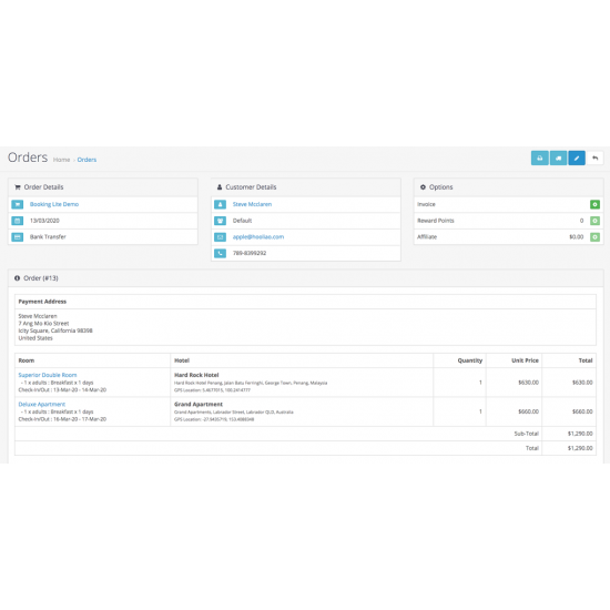 Booking Lite System