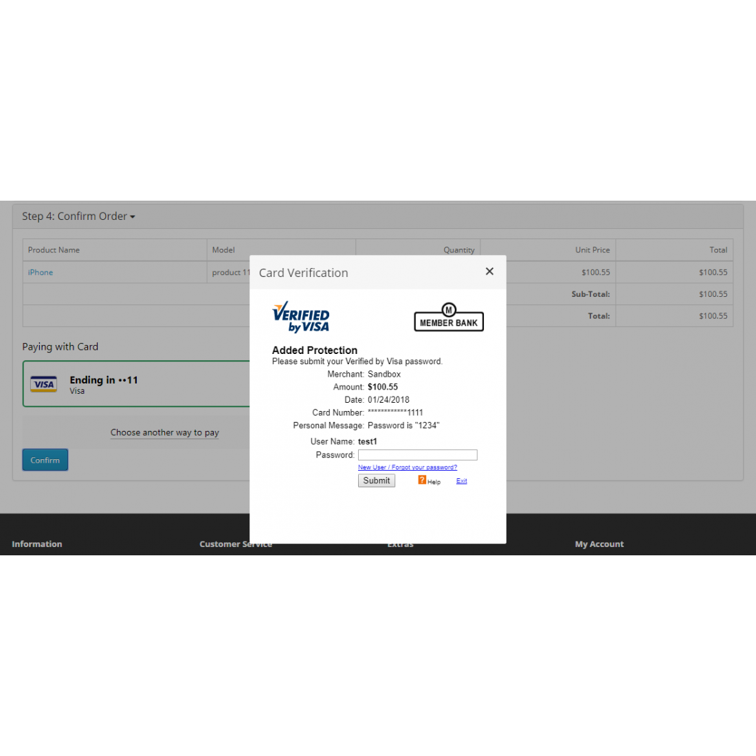 Braintree (OpenCart Addon)