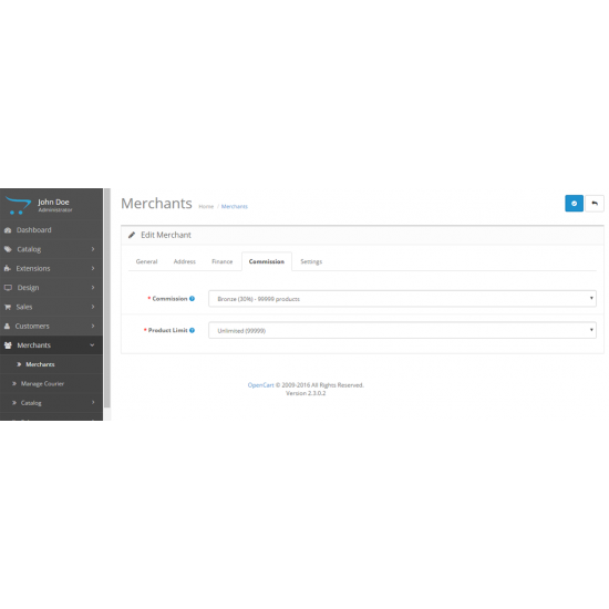 Multi Merchant / DropShipper Module Core 3.0