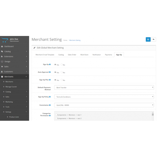 Multi Merchant / DropShipper Module Core 3.0