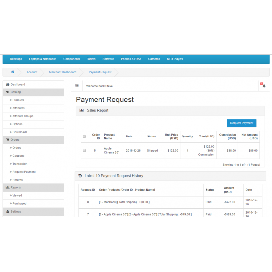 Multi Merchant / DropShipper Module Core 3.0