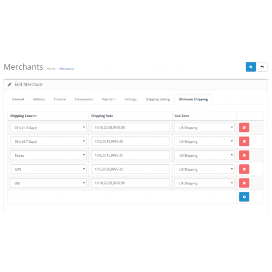 Multi Merchant/ Drop Shipper Ultimate Shipping 3.0