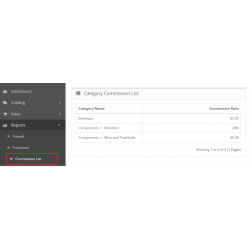 Multi Vendor / Drop Shipper Category Commission Module