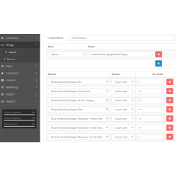 Multi Vendor / Dropshipper Vendor Logo EX 2.0 