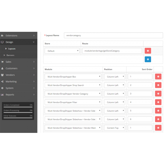 Multi Vendor / Dropshipper Vendor Logo EX 2.0 