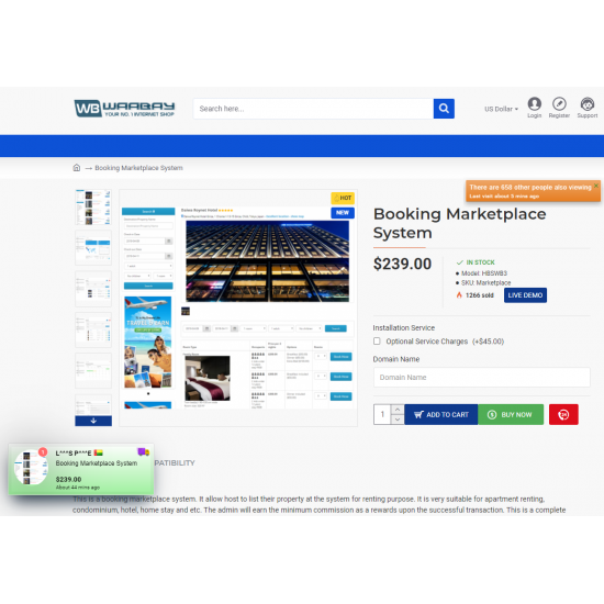 Sales Notification Banner Sales Notification Banner