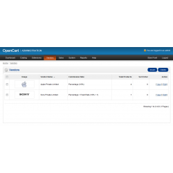 Multi Vendor / DropShipper Module