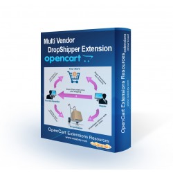 Multi Vendor / DropShipper Module (OpenCart Addon - vQmod)