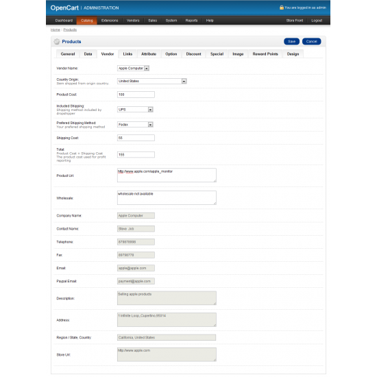 Multi Vendor / DropShipper Module (OpenCart Addon - vQmod) Multi Vendor / DropShipper Module (OpenCart Addon - vQmod)