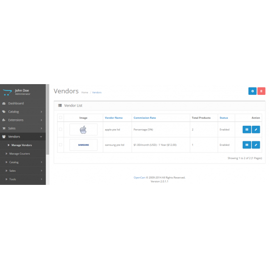 Multi Vendor / DropShipper Module 2.0