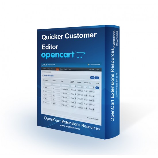 Quicker Customer Editor Quicker Customer Editor