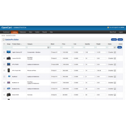 QuickerPro Editor (OpenCart Addon)