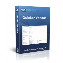 Quicker Vendor (OpenCart Addon)