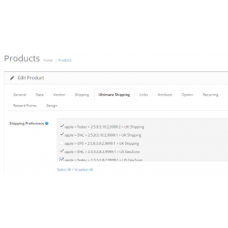 Multi Vendor / Drop Shipper Ultimate Shipping Module Per Vendor