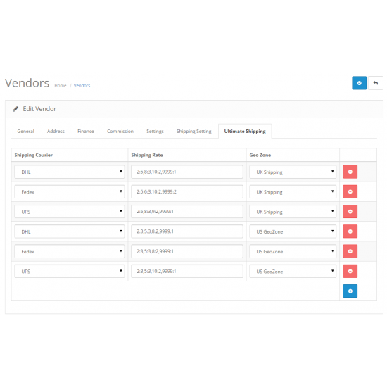 Multi Vendor / Drop Shipper Ultimate Shipping Module Per Vendor