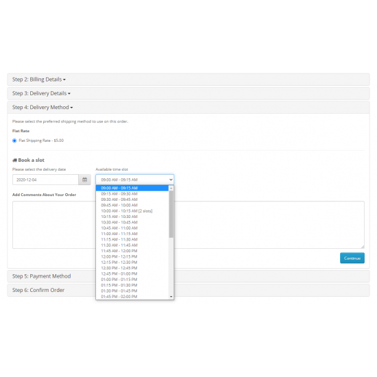 Smart Delivery TimeSlot Plus