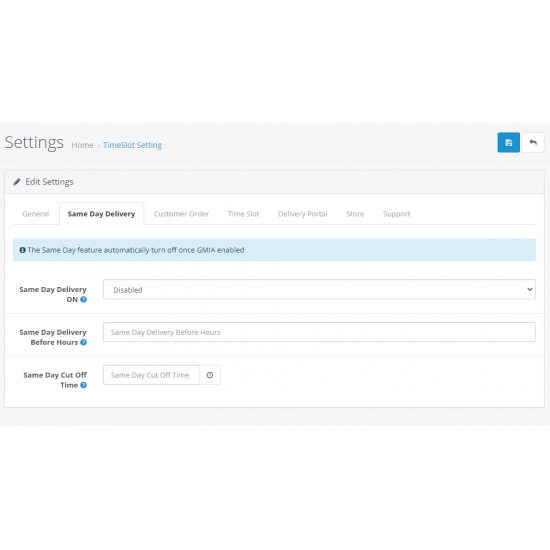 Smart Delivery TimeSlot Plus Smart Delivery TimeSlot Plus