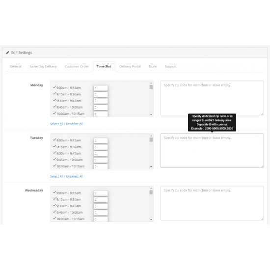 Smart Delivery TimeSlot Plus Smart Delivery TimeSlot Plus
