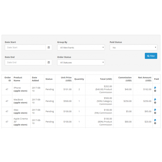 Multi Merchant / DropShipper Category Commission 3.0 Multi Merchant / DropShipper Category Commission 3.0